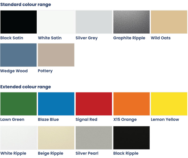 stronghold filing solutions colour options